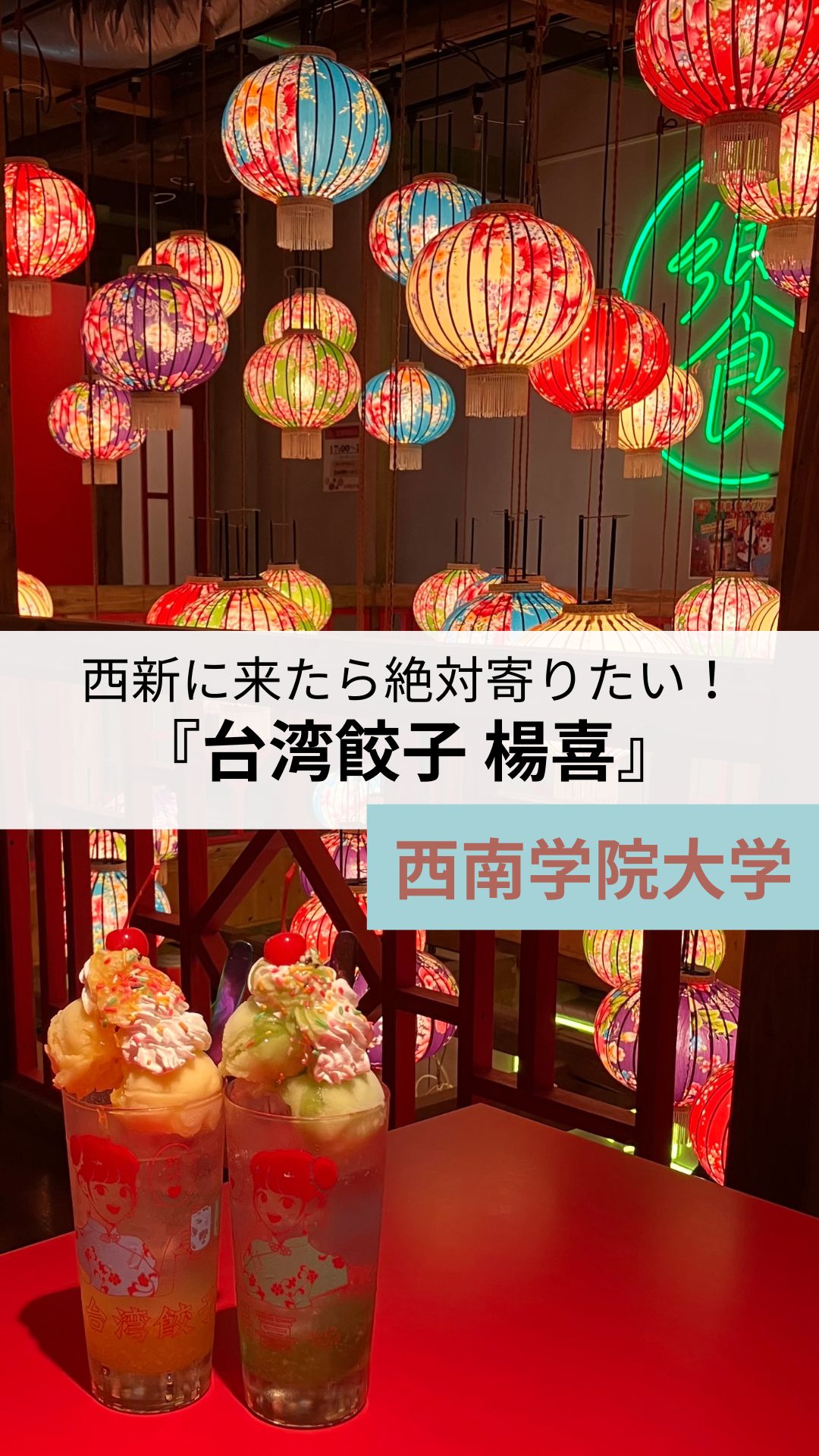 西新に来たら絶対寄りたい！台湾餃子 楊喜 - N-CollegeLIVE