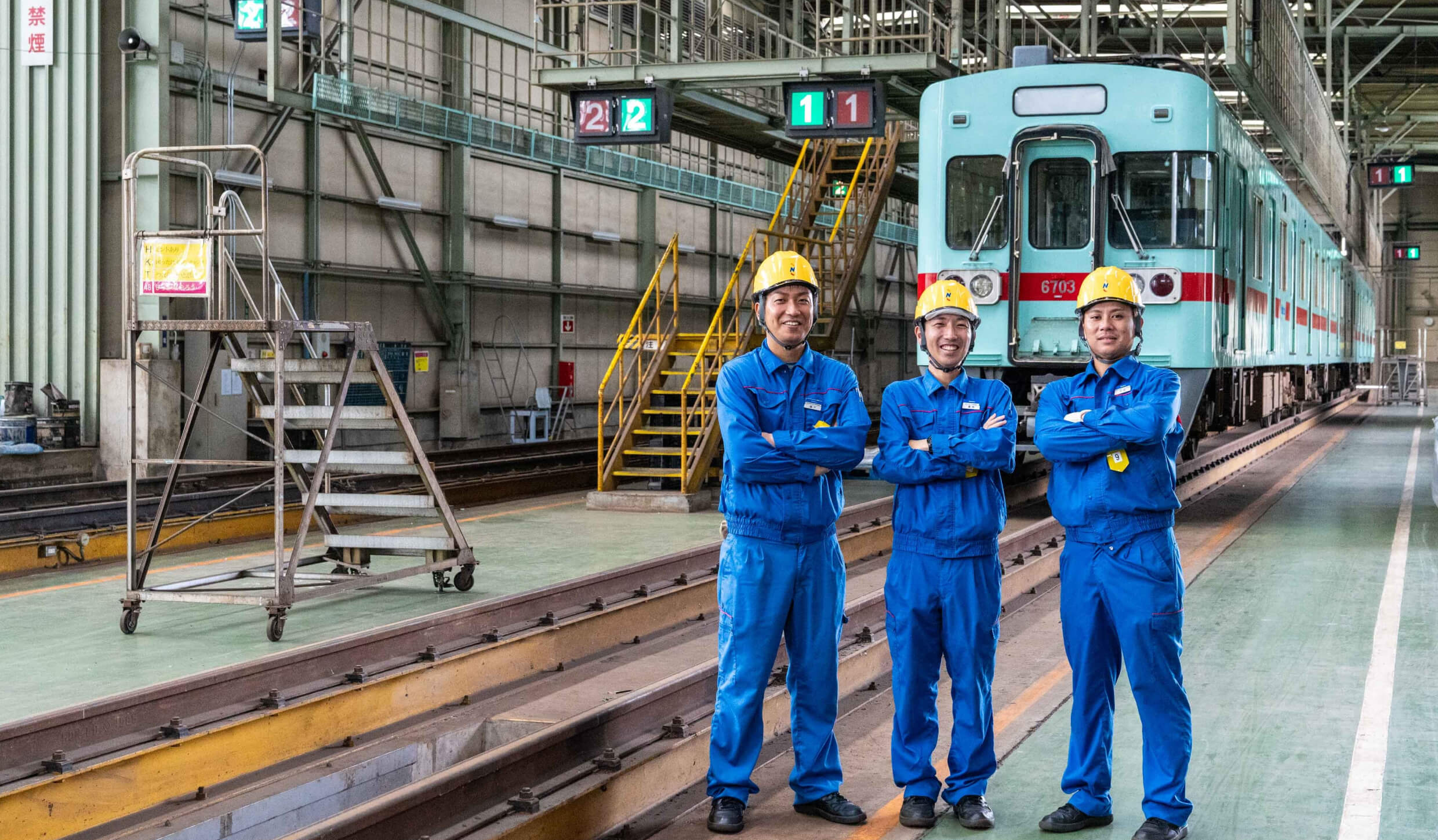 知られざる鉄道の安全対策毎日の運行を支える筑紫車両基地の鉄道整備士たち