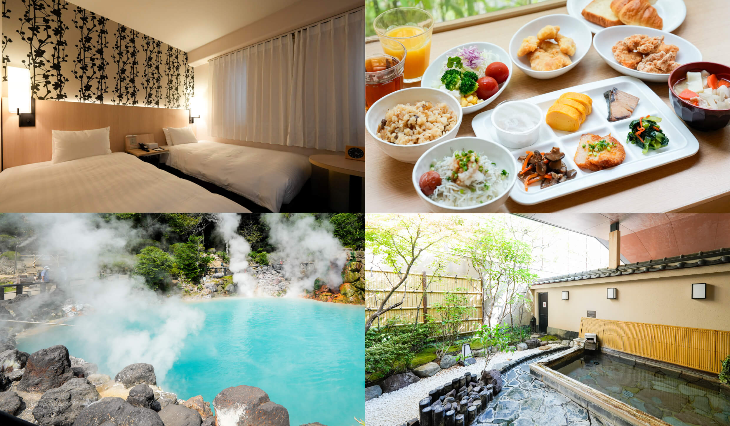 「西鉄リゾートイン別府」が実はすごい！露天風呂付きの温泉大浴場とご当地グルメたっぷりの朝食を満喫